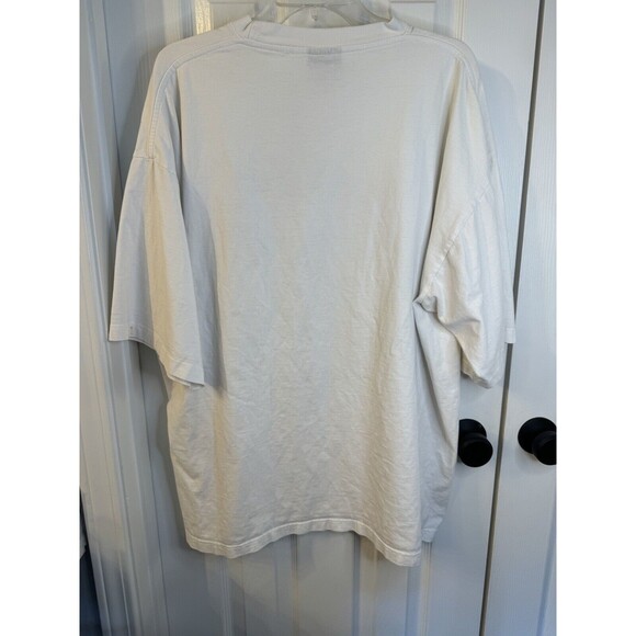 Four Fatherz Winged Skull And Dagger Y2K Hip Hop White T-Shirt - XXL - Picture 9 of 11